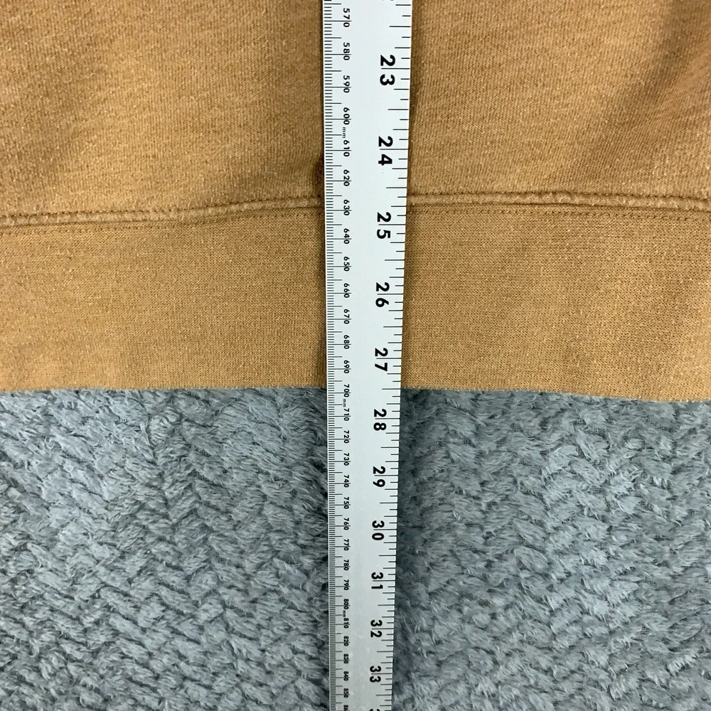The North Face Hoodie Men's Small Brown Half Dome Pullover Outdoors Soft